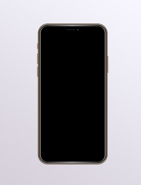 苹果手机黑色手机简洁样机设计