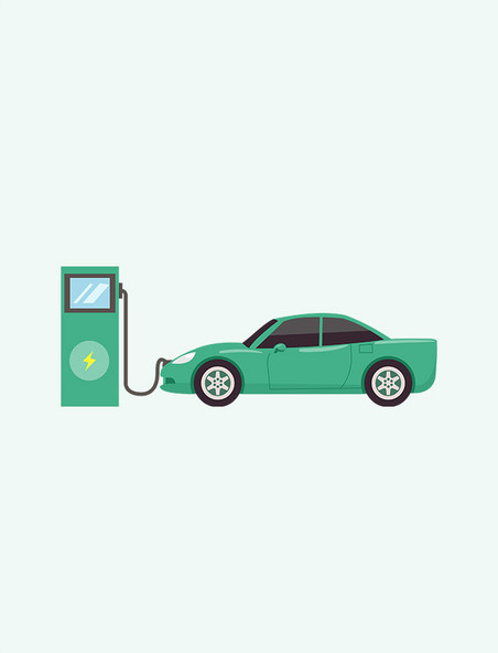 绿色节能环保新能源车