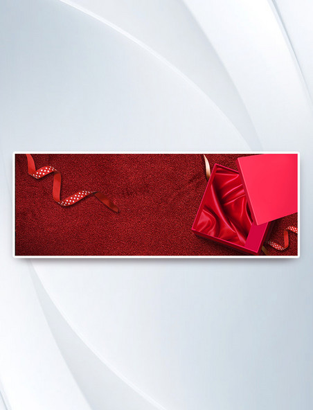 质感母亲节红色纹理礼品盒背景
