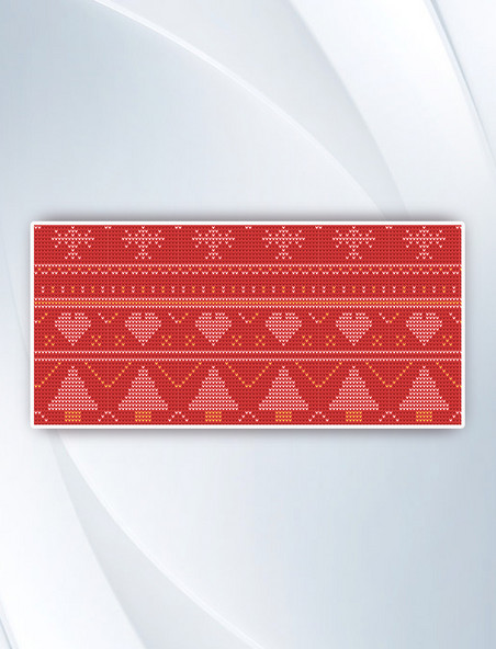 红色圣诞圣诞节针织纹理背景素材