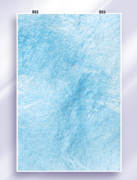 冰纹冬天纹理蓝色底纹背景