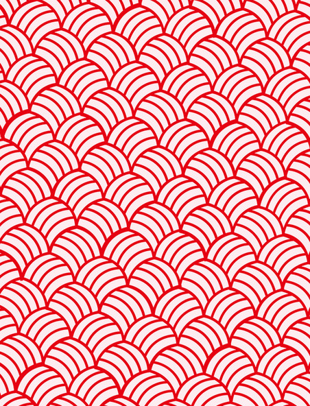 新年春节中国结红色镂空平铺中式花纹底纹纹理元素