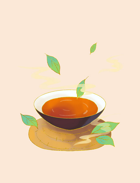 茶文化国风茶叶茶杯