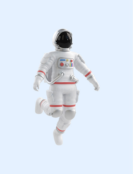 3D立体C4D宇航员人物航天服