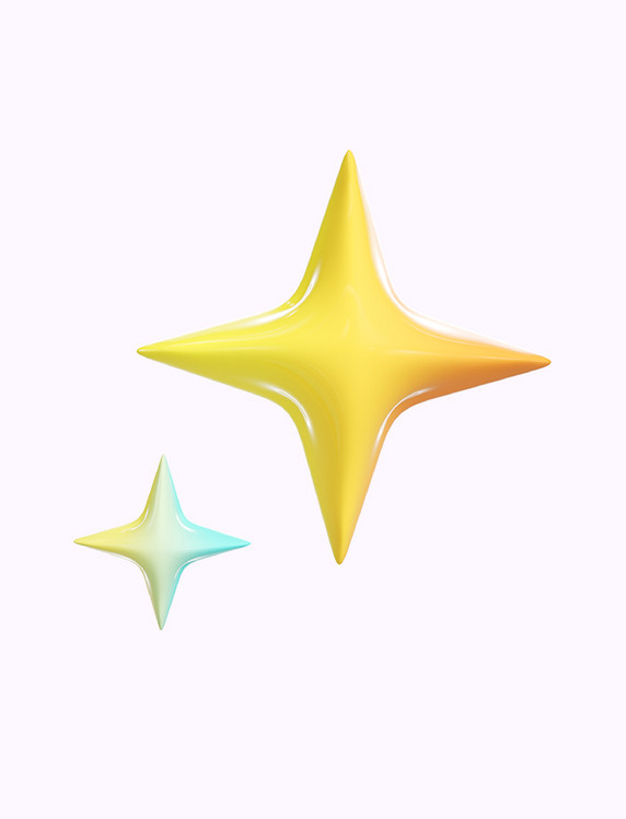 星星立体图片_星星立体素材图片