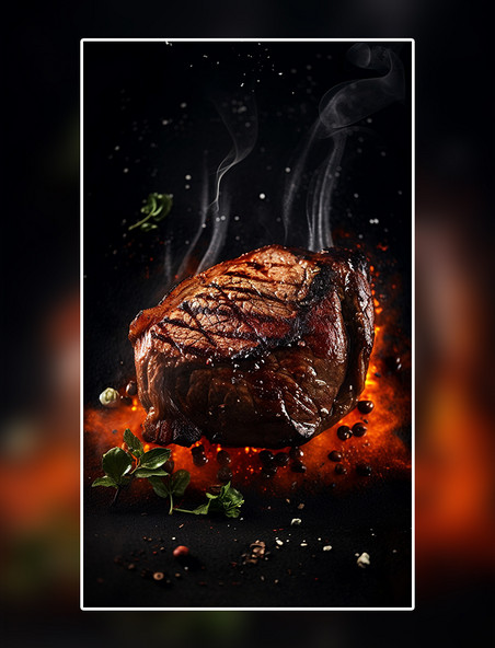 烤肉牛肉牛排摄影美食餐饮美食广告摄影美食摄影
