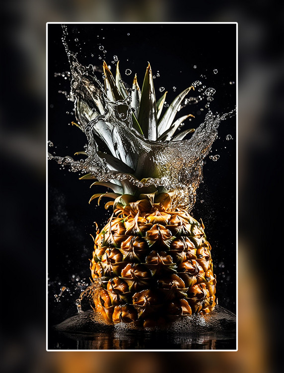 菠萝水果美食广告摄影美食摄影美食食物餐饮