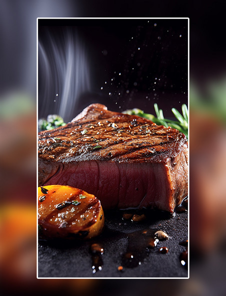  牛肉牛排摄影美食餐饮美食广告摄影美食摄影