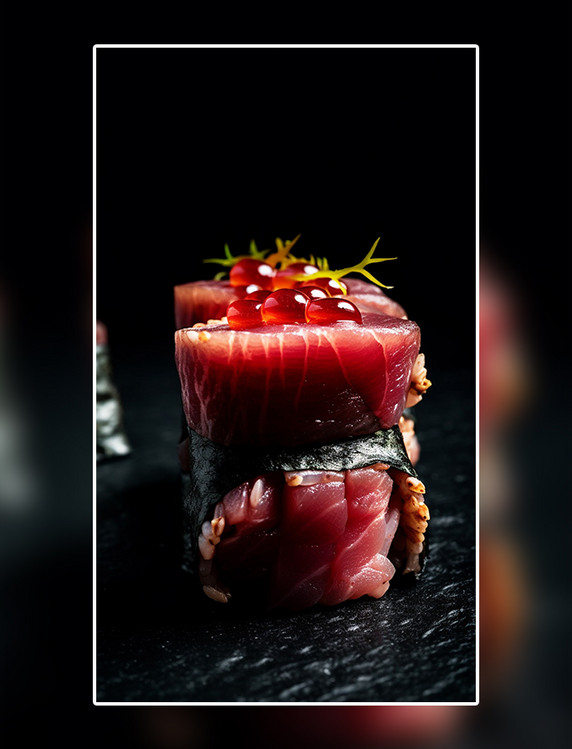 牛肉寿司摄影美食餐饮美食广告摄影美食摄影