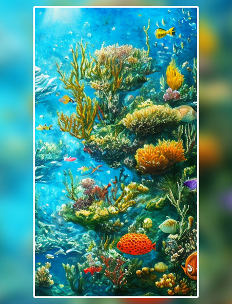 靓丽夺目的珊瑚世界