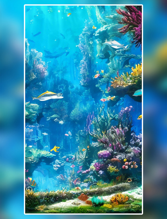 美丽的热带海底