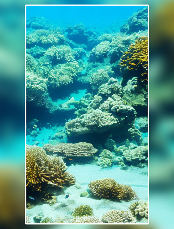 水下珊瑚海底世界海洋