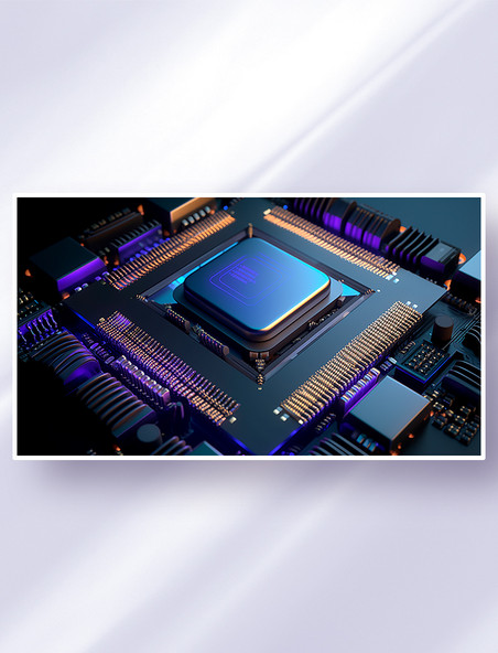 紫光高科技技术集成芯片电路板元器件