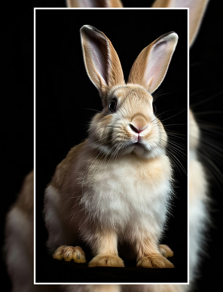 动物家禽兔子家养兔复活节摄影