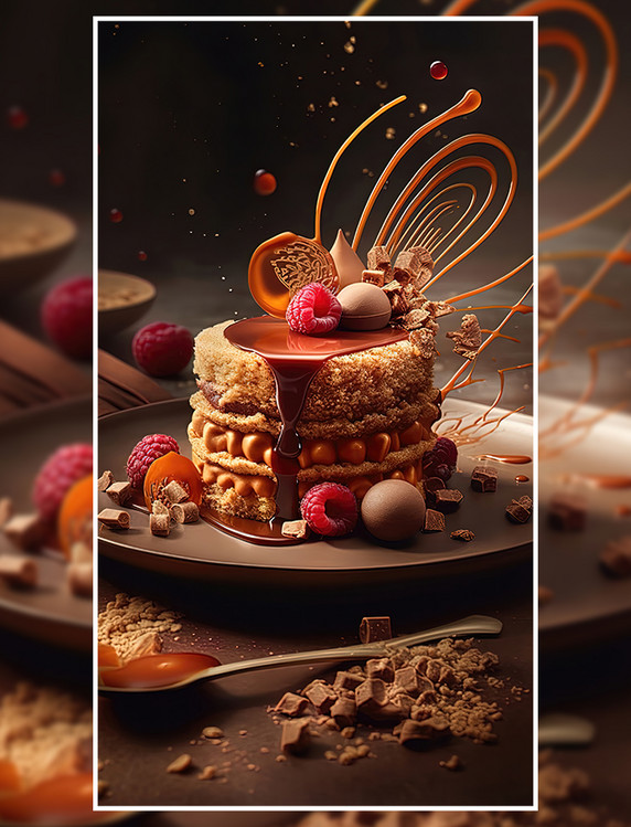 甜食甜品水果奶油生日蛋糕美食餐饮