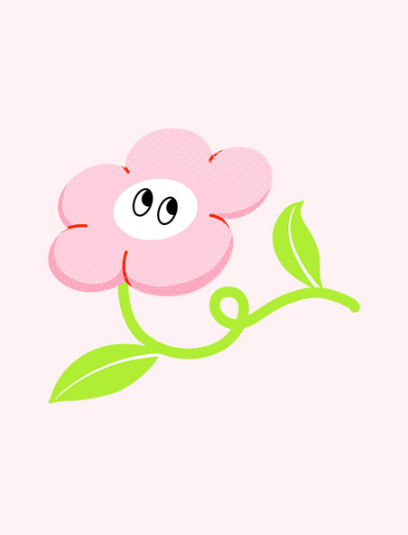 春季春天潮流时尚粉色植物花朵绿植