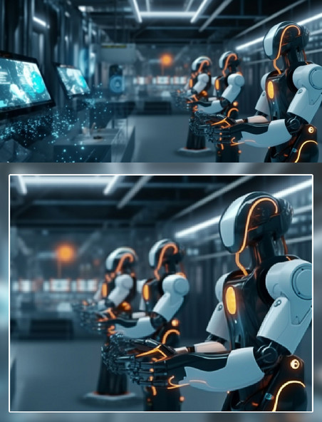 未来数字科技自动化工厂机器人