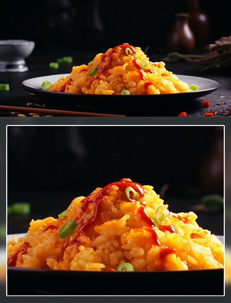 中式美食炒鸡蛋摄影餐饮食品