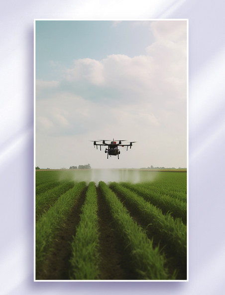 无人机飞行灌溉浇水洒水打农药喷洒肥料农田田地里36