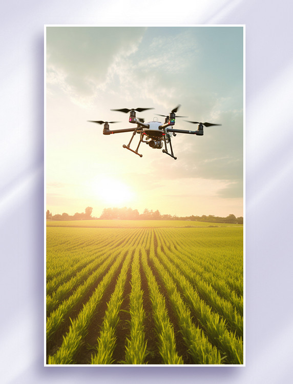 无人机飞行灌溉浇水洒水打农药喷洒肥料农田田地里8