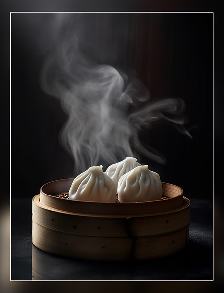包子中餐中式餐饮川菜中国菜摄影图高清食物拍摄