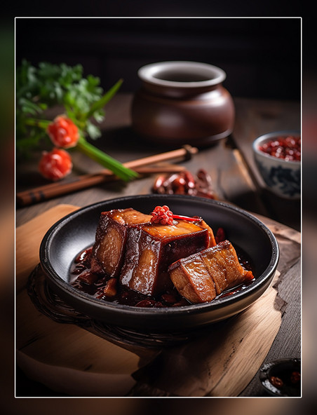 美味中国菜摄影图高清食物拍摄红烧肉中餐中式餐饮川菜
