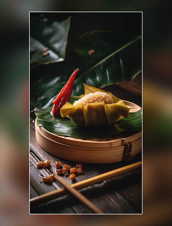 端午节中国传统节日美食特色糯米粽子美味粽子摄影图高清食物