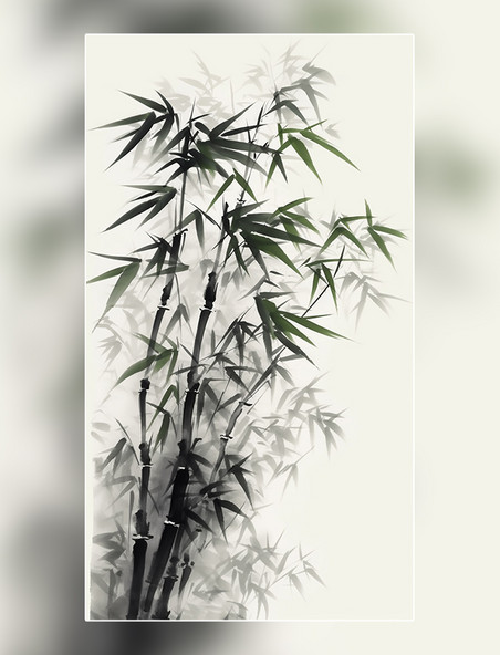中国　絵画　竹 fit=scale-down,w=1200
