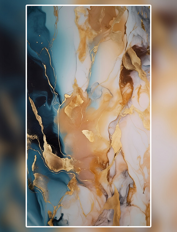 洒脱鎏金大理石贴图