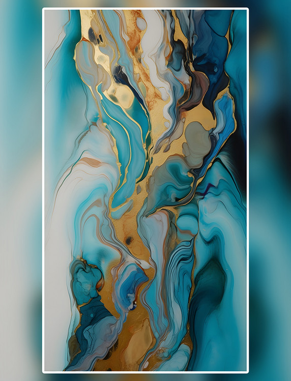 浓情如水鎏金大理石贴图