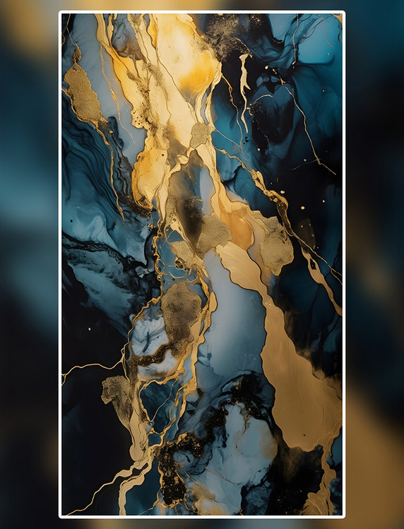 随意鎏金大理石贴图3