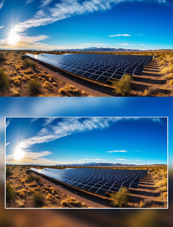 光伏太阳能摄影新能源环保