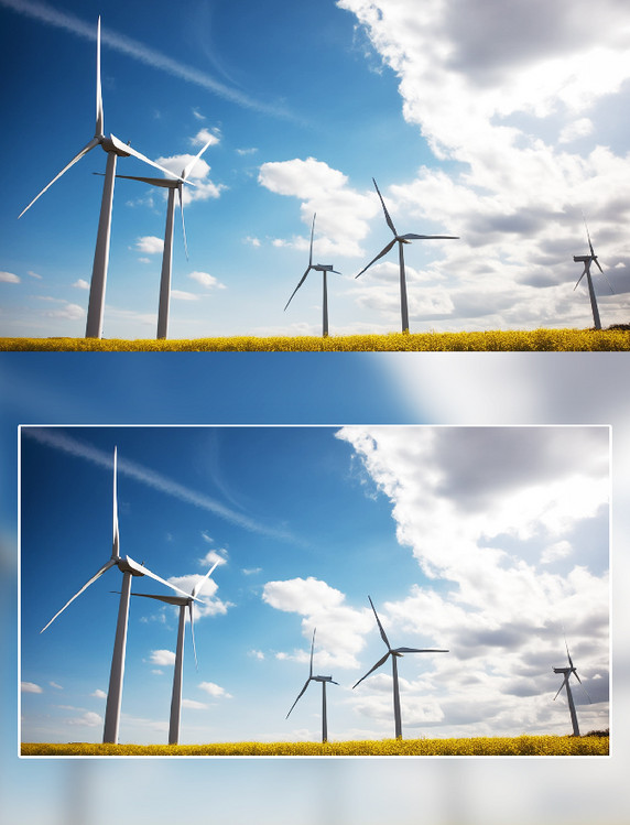 风扇风能摄影新能源环保