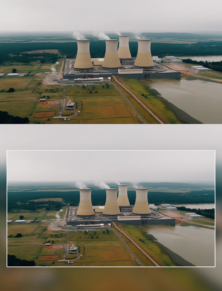 环保新能源核能摄影