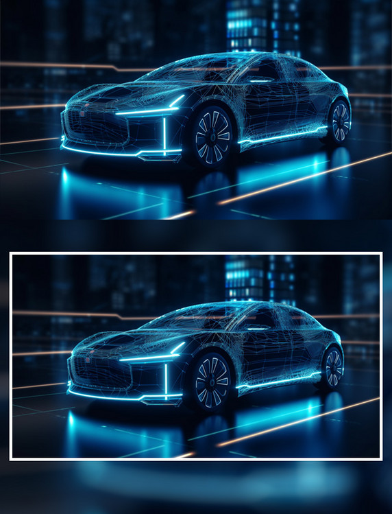 智能驾驶科技全车展示