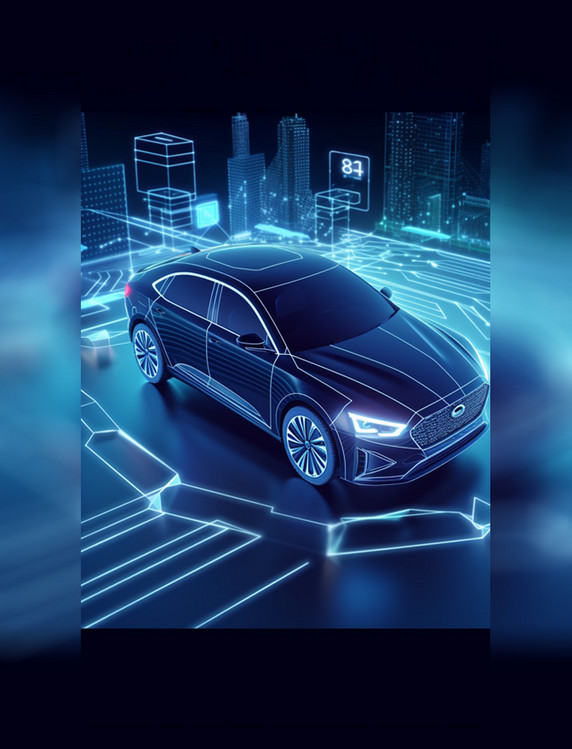 智能驾驶科技全息汽车数字化