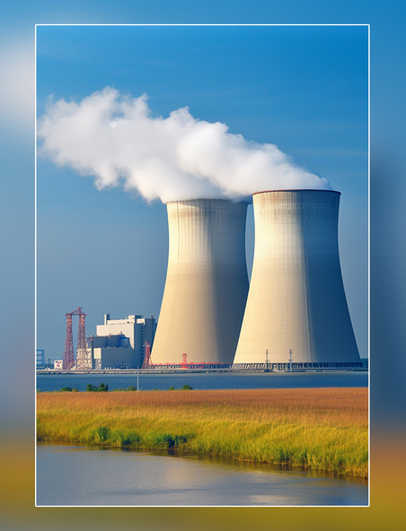 核能广阔视角魅力核电美丽中国摄影图高清摄影新能源