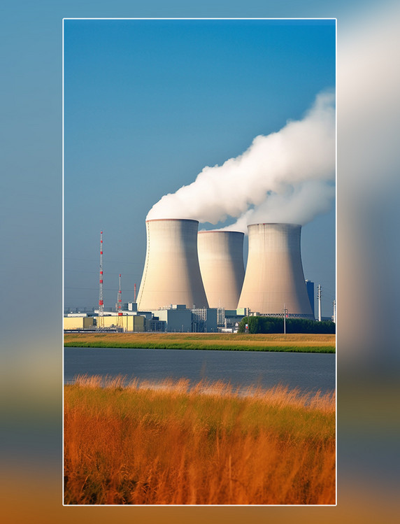 核能魅力核电美丽中国广阔视角摄影图高清摄影新能源