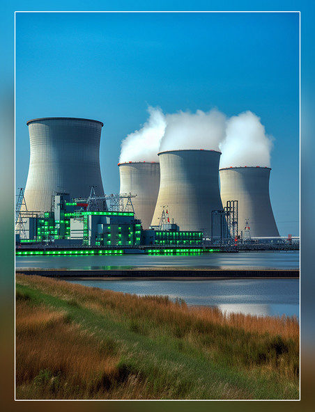 核能广阔视角魅力核电美丽中国摄影图高清摄影新能源