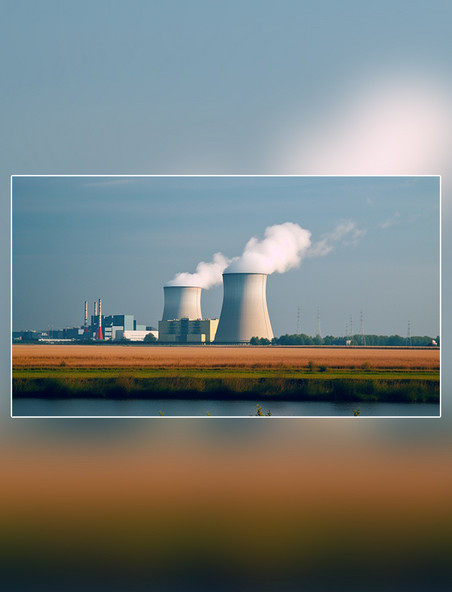 魅力核电美丽中国广阔视角核能摄影图高清摄影新能源