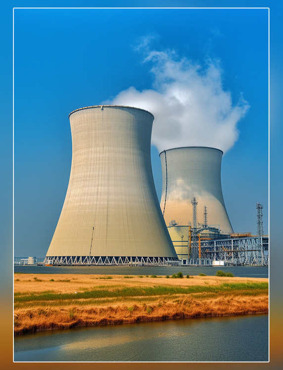 广阔视角摄影图高清摄影核能魅力核电美丽中国新能源
