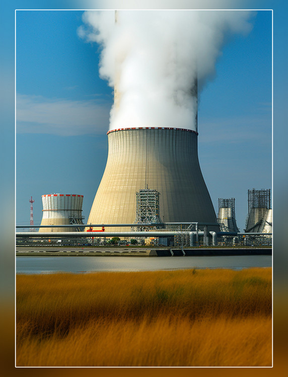 广阔视角核能魅力核电高清摄影美丽中国摄影图新能源