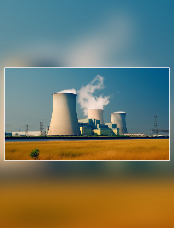 广阔视角超清晰核能魅力核电美丽中国摄影图高清摄影新能源