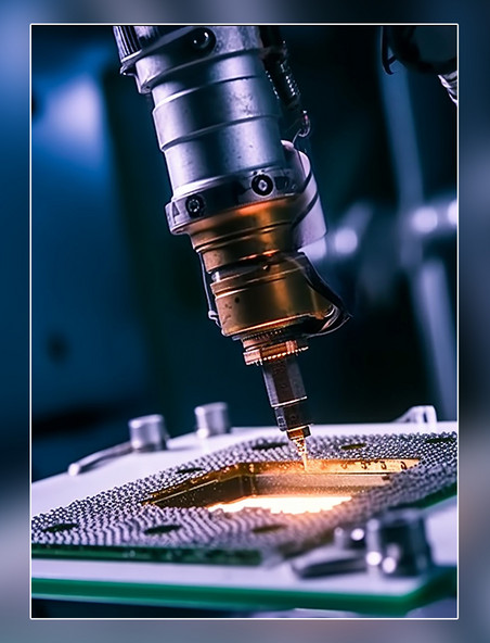焊接机械印制板制造电路摄影图工厂