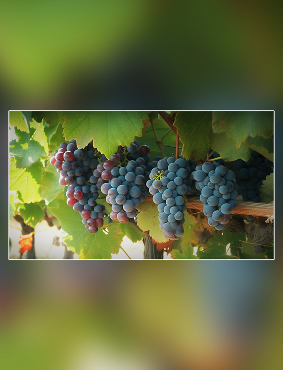 葡萄园水果农场新鲜葡萄摄影图超级清晰