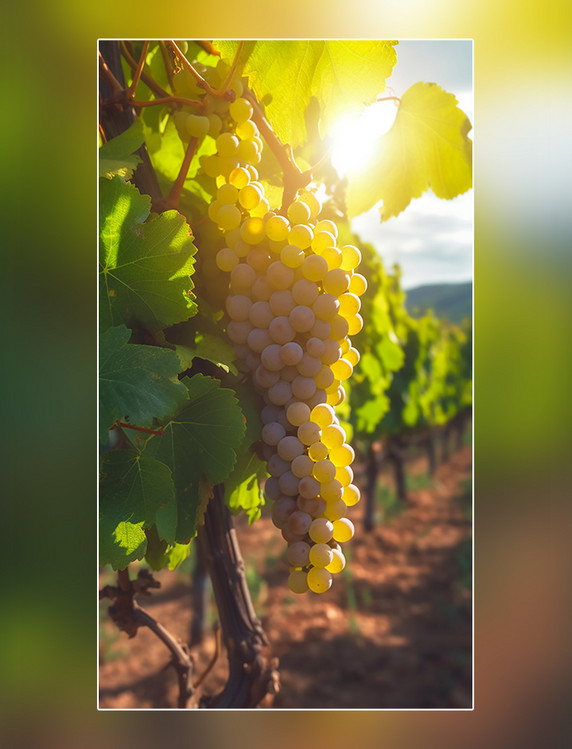 新鲜水果实拍大棚采摘葡萄园水果农场新鲜葡萄摄影图超级清晰