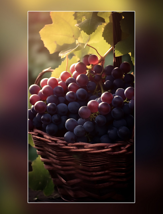 实拍大棚新鲜葡萄摄影图超级清晰新鲜水果采摘葡萄园水果农场