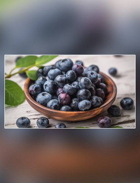 成熟水果新鲜蓝莓水果农场蓝莓园水果蓝莓农业果树摄影图