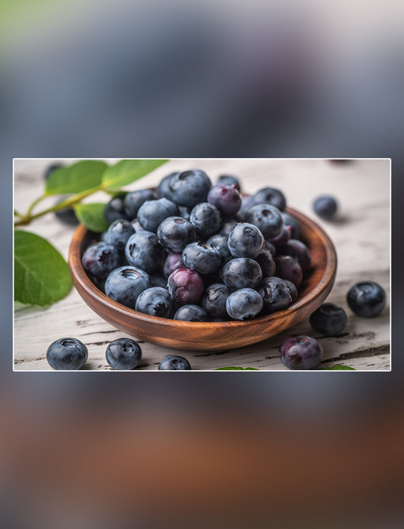 成熟水果新鲜蓝莓水果农场蓝莓园水果蓝莓农业果树摄影图