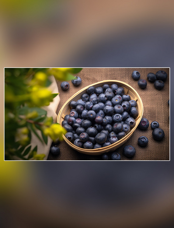 成熟水果水果农场新鲜蓝莓蓝莓园水果蓝莓农业果树摄影图超级清晰